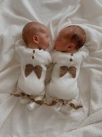 Merino Wool Baby Angel Outfit – Romper, Bonnet & Booties - Image 6