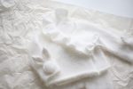 Angora Baby Bunny Set – Ruffle Sweater & Pants, Milky White - Image 5
