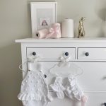 Cotton Baby Romper Set – Popcorn Knit Outfit with Bonnet & Booties