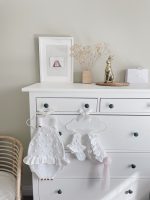 Cotton Baby Romper Set – Popcorn Knit Outfit with Bonnet & Booties - Image 4