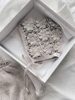 Baby Girl Romper and Bonnet Set – Cotton Blend Summer Outfit - Image 7