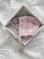 Cotton Baby Romper and Bonnet Set – Sleeveless Summer Outfit - Image 6