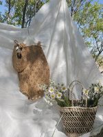 Cotton Knit Baby Romper & Bonnet Set – Sleeveless Summer Outfit - Image 2