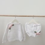Baby girl sweater and panties set - Set of 2