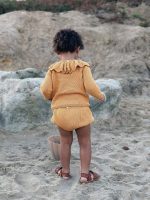 Baby girl cardigan and panties - Set of 2 - Baby girl outfit - Cardigan with collar - Baby outfit - Summer outfit - Baby girl - Jacket - Image 2