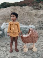 Baby girl cardigan and panties - Set of 2 - Baby girl outfit - Cardigan with collar - Baby outfit - Summer outfit - Baby girl - Jacket - Image 6