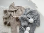 Alpaca Bunny Baby Outfit (9-12 Months) - Romper & Bonnet Set - Image 8