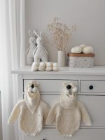 Merino Wool Baby Romper Set – Newborn Outfit with Bonnet & Booties - Image 6