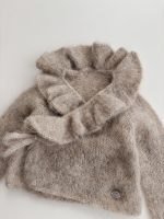 Alpaca Silk Baby Outfit - Ruffle Cardigan & Pants Set - Image 8