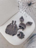 Baby romper bunny bonnet and booties - Set of 3 - Photography props - Image 2