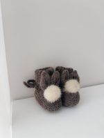 Angora Baby Bunny Booties (0-3 Months) - Image 5