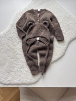 Baby Alpaca Knit Romper & Bear Bonnet Set – Handmade Outfit - Image 5