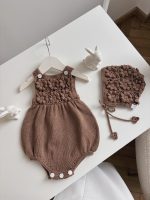 Baby Romper and Bonnet Set – Sleeveless Summer Outfit - Image 7