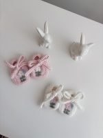 Angora Baby Romper Set – Bonnet and Booties, Newborn Outfit - Image 8