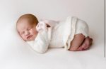 Baby girl romper -  Photography props - Newborn - READY TO SHIP - Image 2