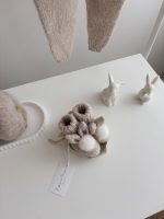 Alpaca Knit Bunny Romper Set – Easter Bonnet and Booties - Image 4