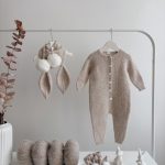 Alpaca Knit Bunny Romper Set – Easter Bonnet and Booties