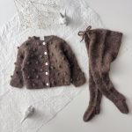 Cardigan and panties - 3-6 months - Set of 2 - READY TO SHIP