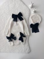 Baby Alpaca Knit Romper Set – Newborn Photo Props - Image 8