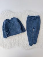 Alpaca Baby Outfit: Cardigan, Panties, and Bonnet - Knit Set - Image 8